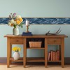 IOHEFY Blue Abstract Wallpaper Border 196x4 Inch Peel and Stick