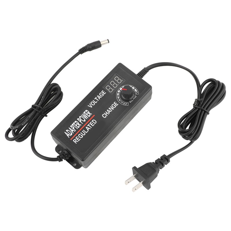 AC/DC Adjustable Power Adapter 3‑12V 5A Anti Interference Power Adapter