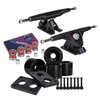 Cal 7 Longboard Skateboard Combo Package with 70mm Wheels &