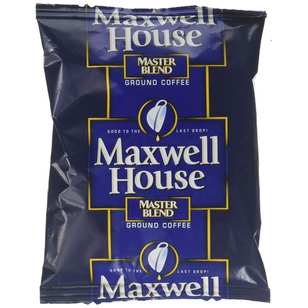 Maxwell House Coffee, Regular Ground, 1.1 Oz Pack, 42/carton