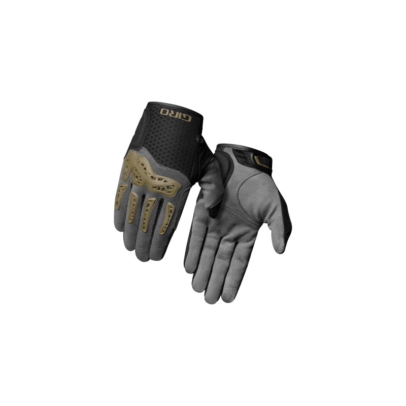 Giro Gnar Men's Mountain Cycling Gloves - Dark Shadow/Trail Green,