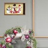 Rustic Wood Snowman Hanging Sign Christmas Winter Holidays Seasonal Wall