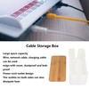 Cable Management Box, Cord Box Hider, Stylish Extension Socket Cord