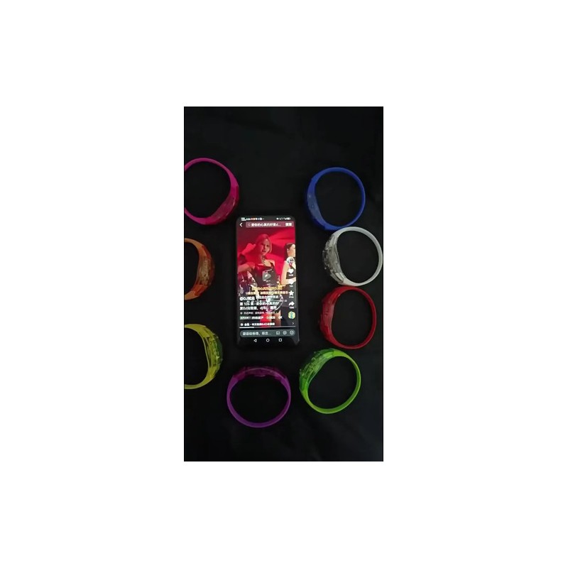 15pcs Pulseras Para Fiestas Pulseras Luminosas Audioritmicas