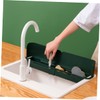 Tofficu Kitchen Sink Splash Guard Baffle Board for Splash Protection