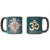 Mara Stoneware 16 oz. Yoga Om - 610B2
