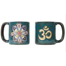 Mara Stoneware 16 oz. Yoga Om - 610B2
