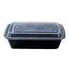 Microwave Safe Meal Prep Containers with Lids 38 oz -
