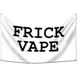 LCFHOME Frick Tapestry Vape banner Wall Hanging Flag（3x5ft/90x150cm,Vivid Color,150D Polyster,HD Printing）For College Dorm Living Room Bedroom Decor