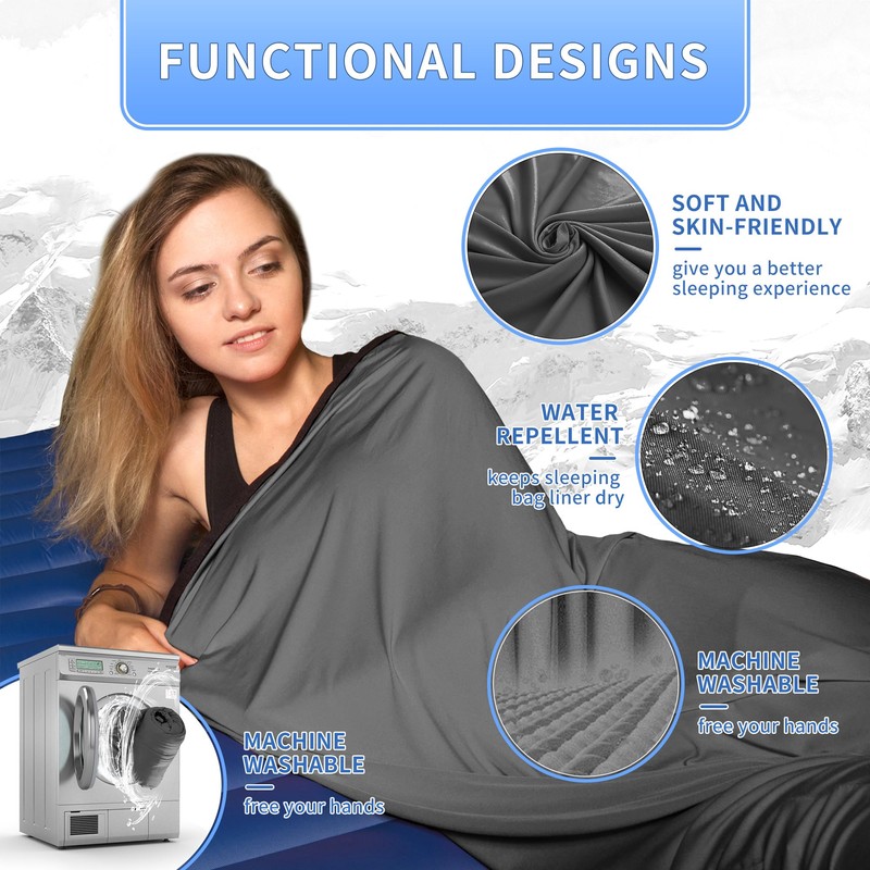 Naturehike Hut Sleeping Bag Ultralight Sleeping Bag Liner only 390g