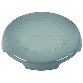 Le Creuset Enameled Cast Iron Signature Trivet, 8.8", Sea Salt