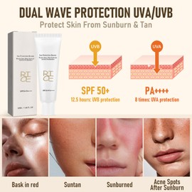 2PCS Relief Sun Organic Sunscreen SPF50+,Rice and Probiotics PA++++Korean Cream Care | Korean Skin for All Skin Types | UV Defens Nourishing Skin Protection