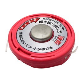 Takagi Earth Man Kirimaru T-E Nylon Cord Cutter for Grass Cutting, Bumping Feeder Type, Tough