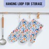 Miracu Birds Oven Mitts Set of 2, Bird Lover Gifts