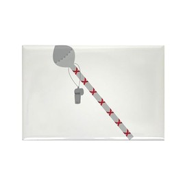 CafePress Drum Major Baton Magnets Rectangle Magnet, 3"x2" Refrigerator Magnet