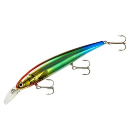 Bandit Walleye Shallow Tackle, Green Clown, 4 3/4"