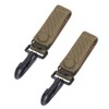 Tactical Molle Key Holders, 2PCS Quick Release Belt Clips with