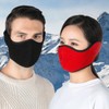 Sports Earmuff Mask for Winter Workouts Wine 2ea