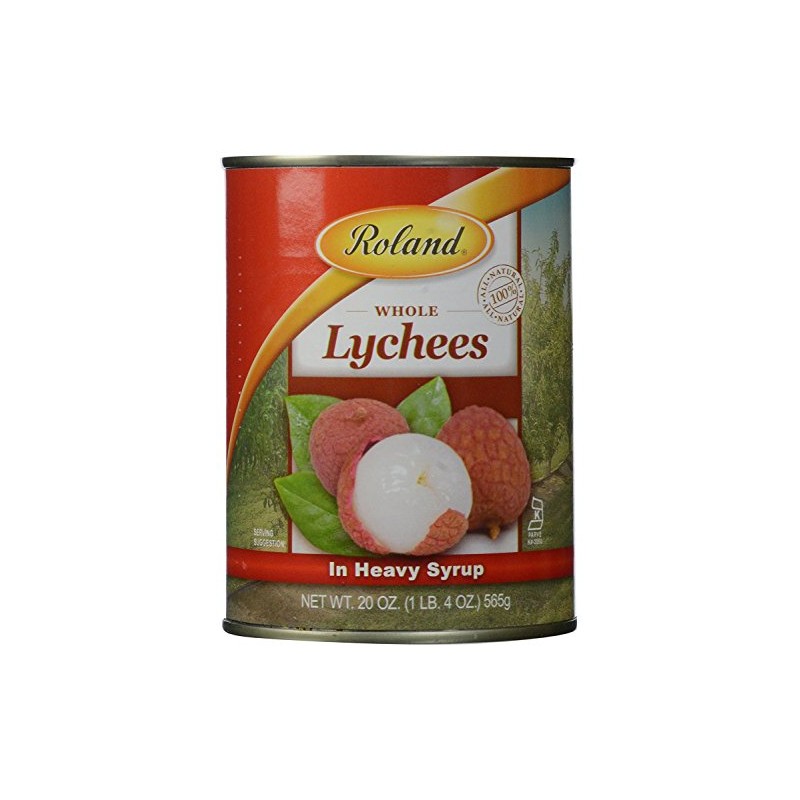 Roland Lychees In Heavy Syrup, 20 oz