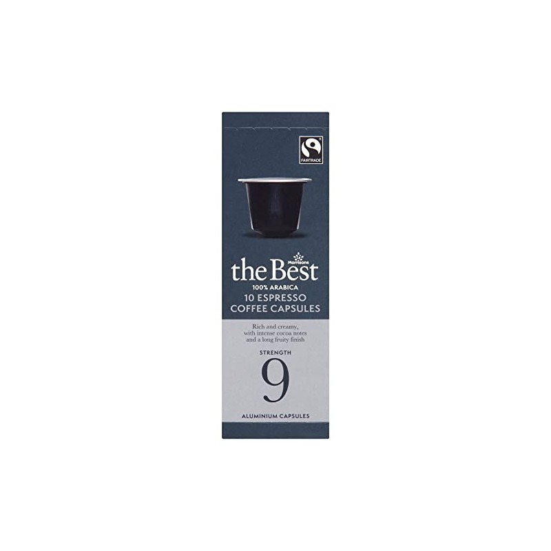 Morrisons The Best Fairtrade Espresso Pods 54g
