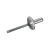 GOEBEL® - 250 x Large Head Rivets Aluminium/Steel (Diameter x
