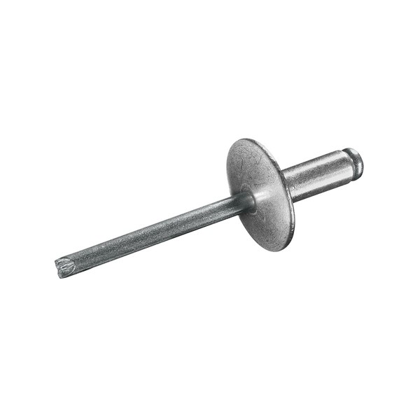 GOEBEL® - 250 x Large Head Rivets Aluminium/Steel (Diameter x