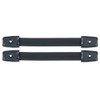 Reliable Hardware Company RH-0570BK-2-A Strap Handle with Black End Caps