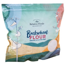 Relative Foods Organic Buckwheat flour 5 pound bag