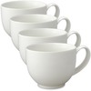 FORLIFE Q Tea Cup with Handle (Set of 4), 10