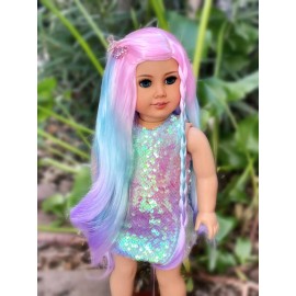 COLORTASTIC “Sasha” in Salt Water Taffy 10-11”