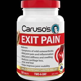 Caruso's Buy Carusos Exit Pain 120 Tablets Online