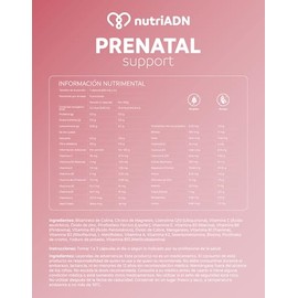Prenatal Support - Multivitamínico Prenatal para mujeres con Metilfolato y COQ10
