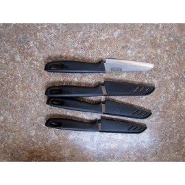 kuchen messer 3 1/2" Black Kuchen Messer Slicing Cutting Sandwich Knife Lof 4 Stainless Steel