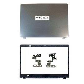 wzqrps Replacement Laptop LCD Cover Back Rear Top Lid with Front Bezel Hinges for Acer Aspire A315-42 A315-42G 3 A315-54 A315-54K A315-56 N19C1 60.HSAN2.001 33.HEFN2.002 AP2ME000631 AP2ME000600 Gray