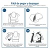 100 Pcs Parches Antitranspirantes para Axilas, Almohadillas Absorbentes de Sudor,