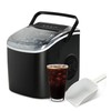 Simple Deluxe Ice Maker for Countertop, Self-Cleaning, Portable Ice Machine