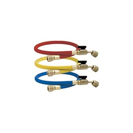 CPS Products HP5E Premium 1/4" Hoses with 45 Degree Ball Valve on End, 5' Length, Pack of 3