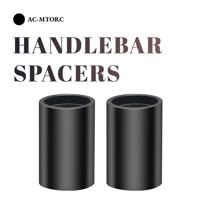 AC-MTORC 2 Inch Rise Handlebar Risers Extension for Harley 1-1/2