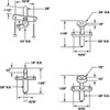Prime-Line N 7535 Bi-Fold Door Hardware Repair Kit, Includes 2