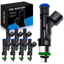 SZKAIDAG Upgraded 5.4L Fuel Injectors 0280158138 Set of 8 Fits for:-Ford F150 2007-2008 F250 F350 Super Duty 5.4L 2007 2008 2009 2010 for:-Lincoln Mark LT OE# 62402 7C3Z9F593A 0280158138 (ALL NEW)