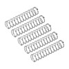 sourcing map Compression Spring, 5Pcs 304 Stainless Steel, 8mm OD,