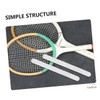 Kisangel Tennis Racket Head Tape 2pcs Tape TPU Material Frame