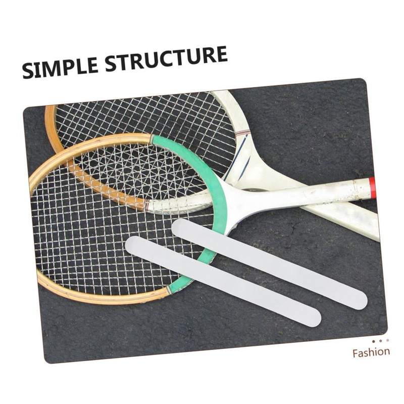 Kisangel Tennis Racket Head Tape 2pcs Tape TPU Material Frame