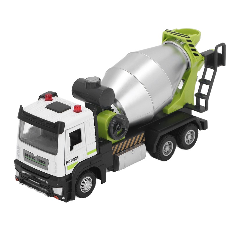 Cement Mixer Toy Truck 1:32 Alloy Pull Back Design Construction