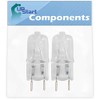 2-Pack 6912A40002E Microwave Oven Light Bulb Replacement for LG LMVM2055ST