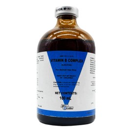 Vitamina Complejo B12 - 100 Ml Gallos Bovinos Equinos Perros