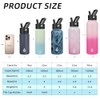 BJPKPK Botellas de Agua Aisladas de Acero Inoxidable 32 onz