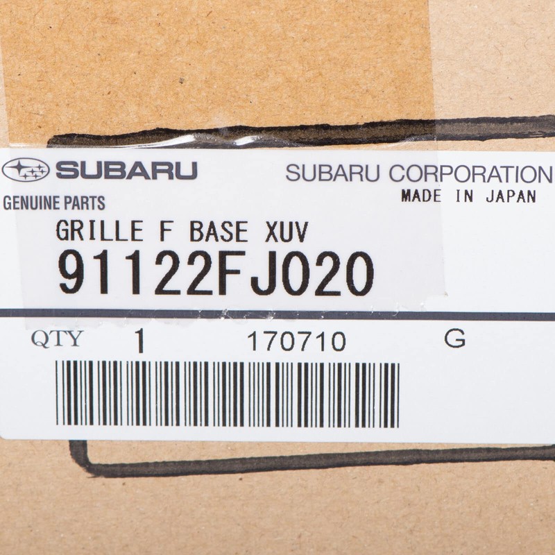 Genuine Subaru 91122FJ020 Front Grille Base, 1 Pack