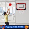 Pro Indoor Mini Basketball Hoop Set for Kids Adults, Basketball