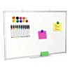 Pizarrón Blanco Magnética De Escritura De Doble Cara 40x60